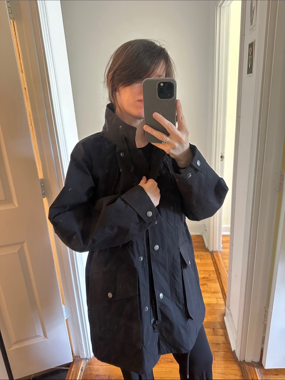 Margaret Howell Stand Collar Parka XXS